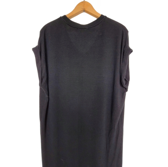 all:row Solid Black Shift Dress - Picture 3 of 7